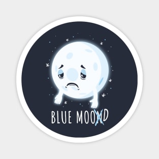 Blue Moon Mood Magnet